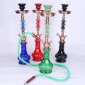 Factory Price Medium Size Mix 4 Color Handmade Stainless Steel Hookah Shisha Steam